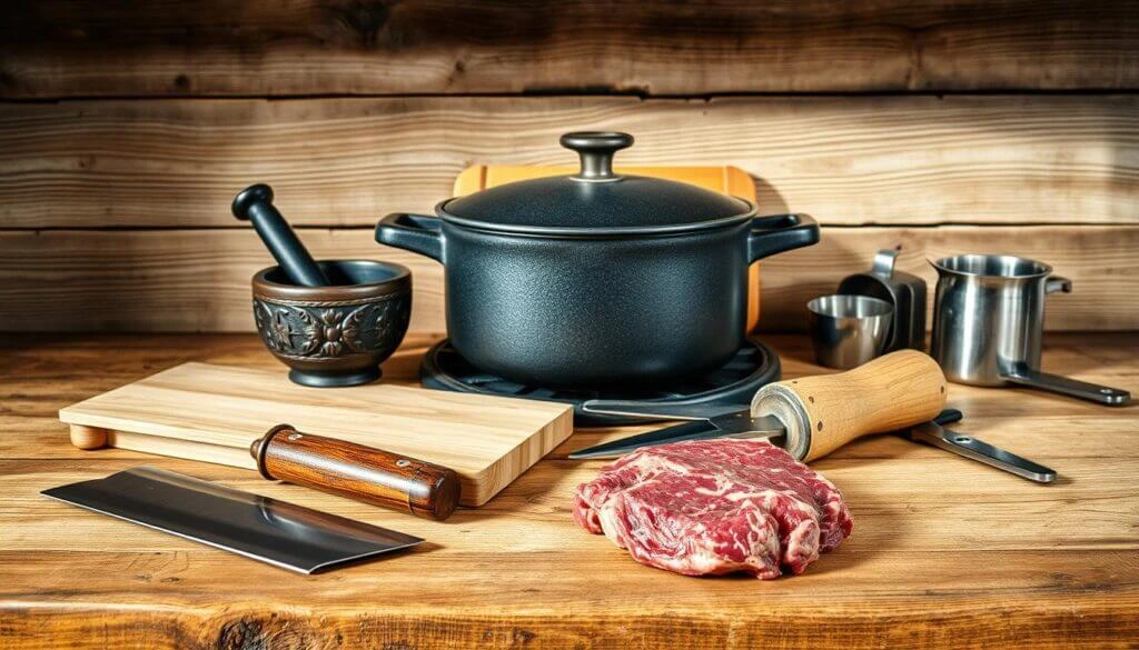 cooking tools for beef cheeks