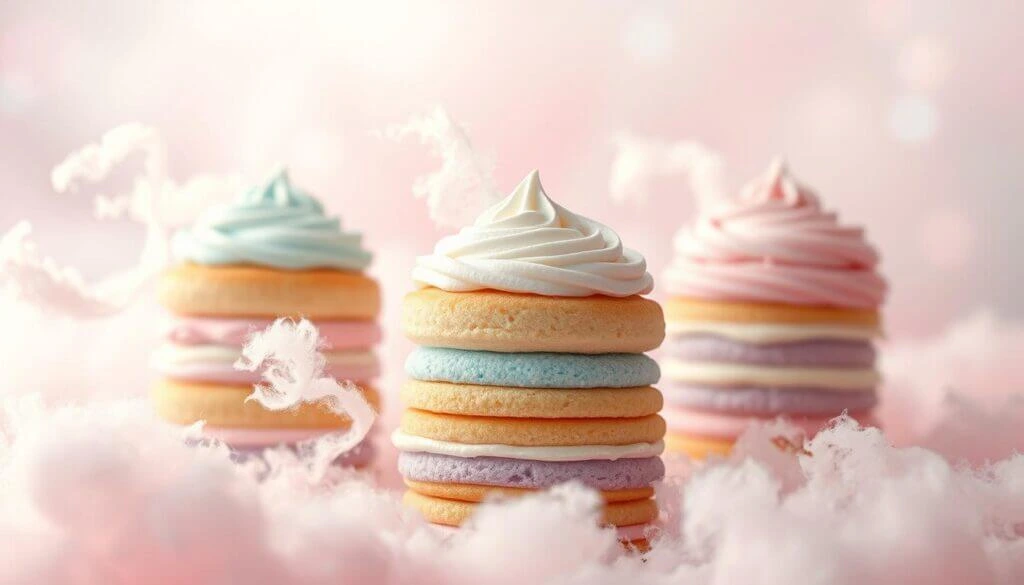 Cotton Candy Cake Evolution