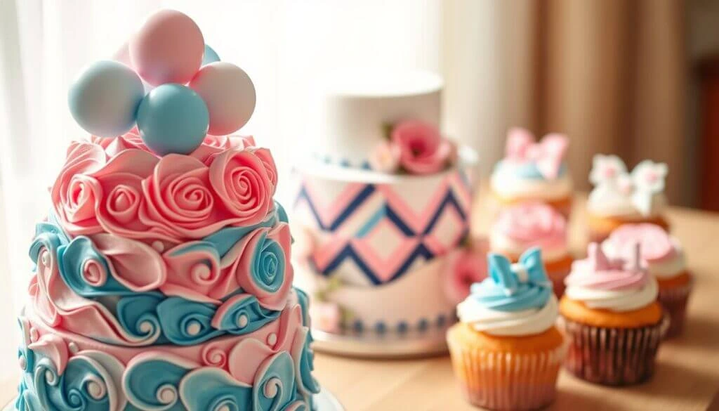 Gender Reveal Cake Designs