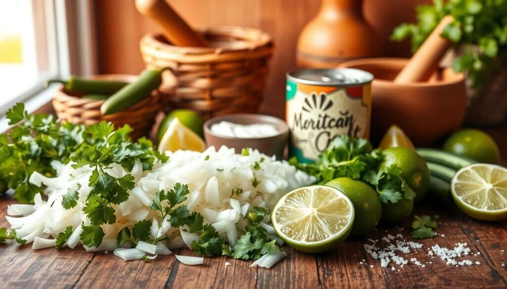 Mexican Tuna Salad Ingredients