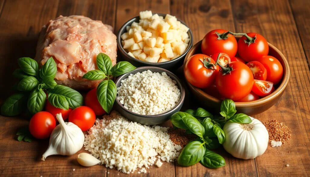 Tuscan chicken meatball ingredient