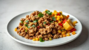 ground chicken mexican corn recipe