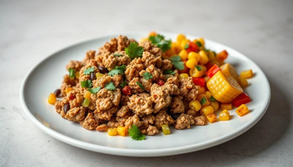 ground chicken mexican corn recipe