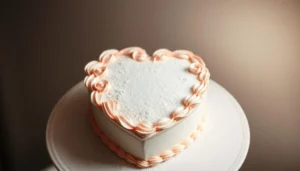 heart cake